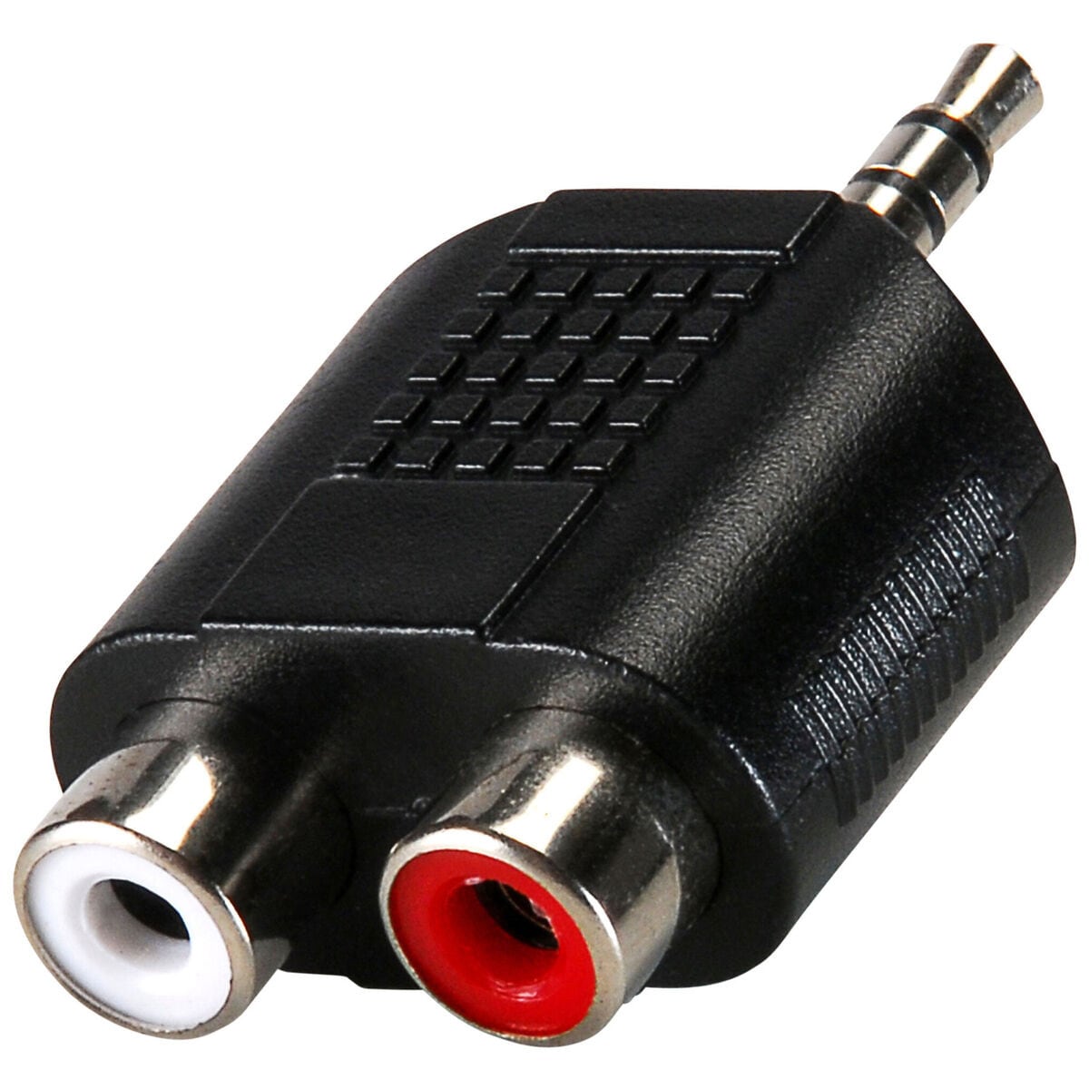 Parts Express 3.5mm Stereo Plug To Dual RCA Jack Adapter Parts Express 3.5mm Stereo Plug To Dual RCA Jack Adapter